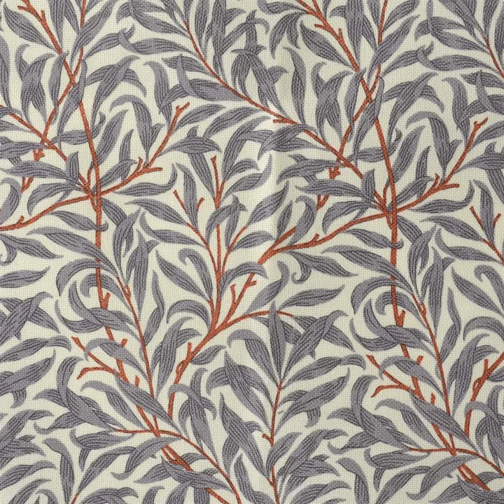 Ramas tekstil - grå-orange - Jakobsdals