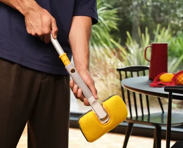 Cleantech teleskophåndtag - Silver - Joseph Joseph