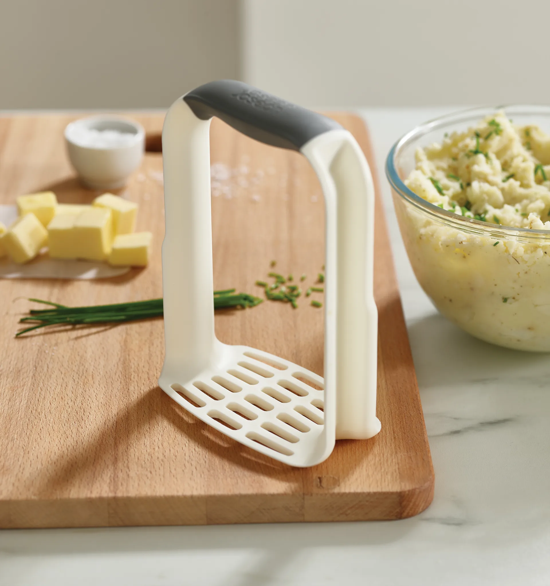 Easy mash kartoffelmoser 16,5 cm, Hvid Joseph Joseph