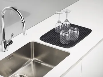 Flume opvaskemåtte stor 43,5 cm. - Grå - Joseph Joseph