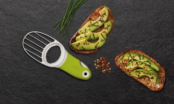 Goavocado 3-i-1 avocadodeler - Grøn-hvid - Joseph Joseph