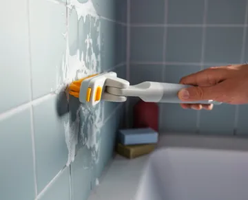 Joseph Joseph Cleantech 2-i-1 fliseskrubber - Stone - Joseph Joseph