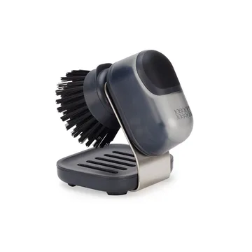 Joseph Joseph Sinktech håndopvaskebørste med stativ - Clear - Joseph Joseph