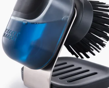 Joseph Joseph Sinktech håndopvaskebørste med stativ - Clear - Joseph Joseph