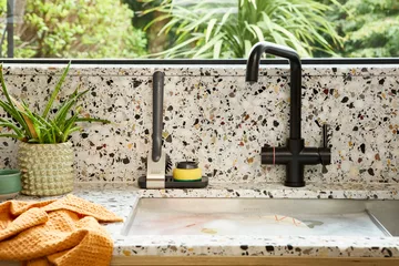 Joseph Joseph Sinktech opvaskebørste stort stålstativ - Grey - Joseph Joseph