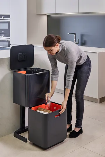 Joseph Joseph Totem Max skraldespand 60 L - Graphite - Joseph Joseph