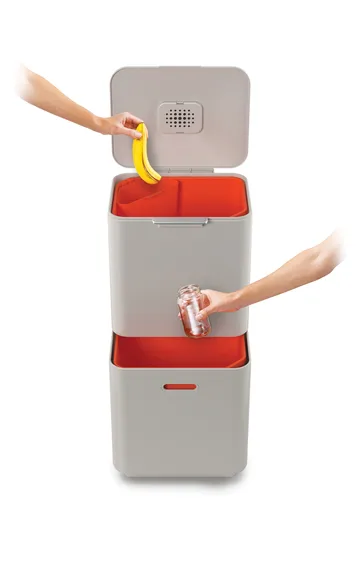 Joseph Joseph Totem Max skraldespand 60 L - Stone - Joseph Joseph