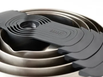 Nest skålsæt 9 dele - Rustfrit stål - Joseph Joseph