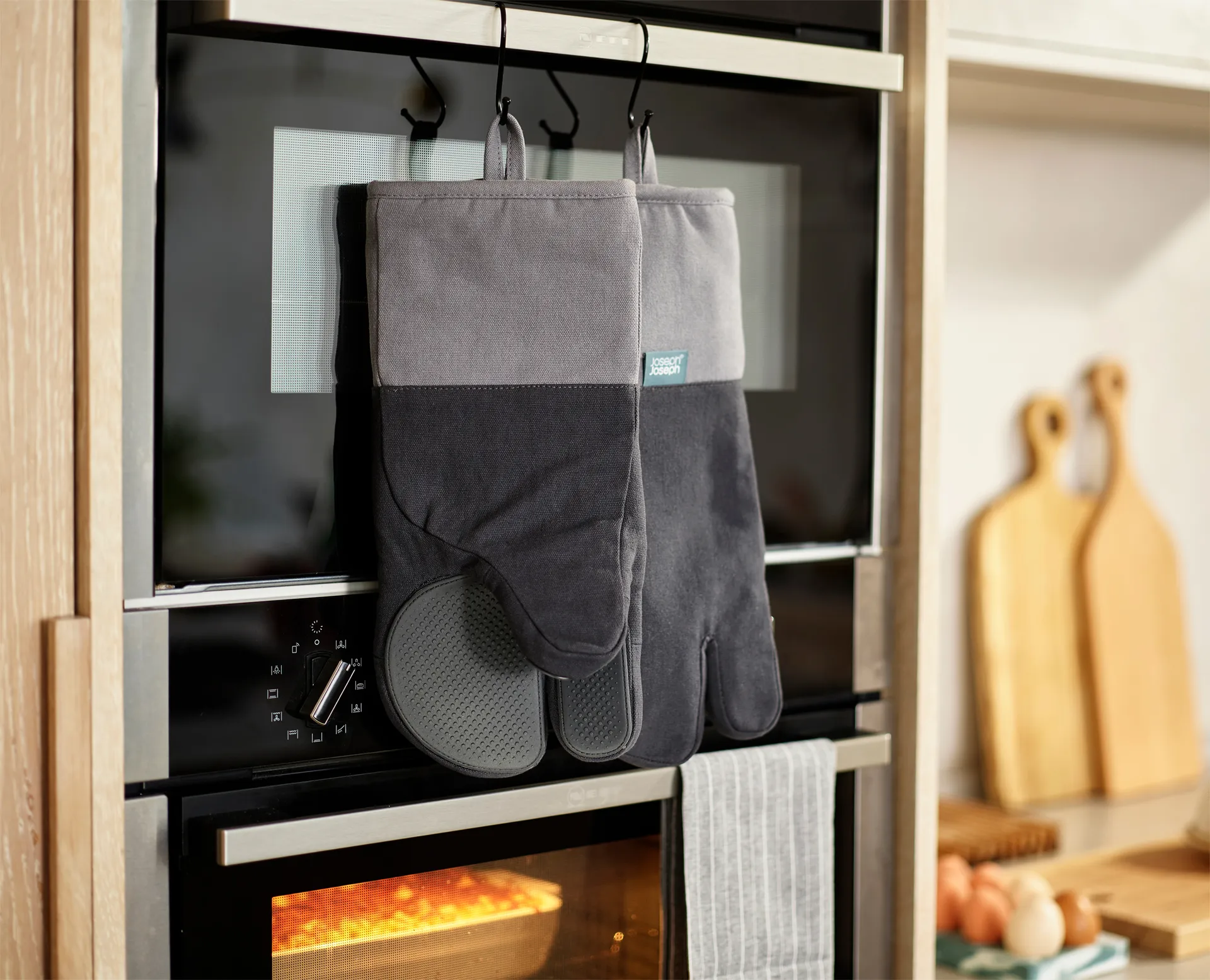 Pinch grydelapper 34,5 cm, Grå Joseph Joseph