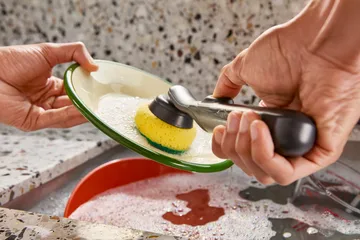 Sinktech erstatningshoved svamp 2-pak - Yellow - Joseph Joseph