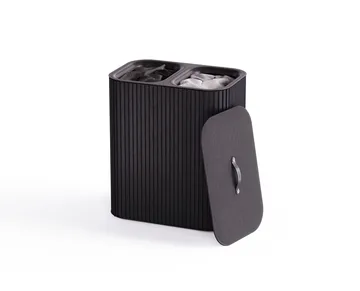 Tota Luxe vasketøjskurv 90 L - Black - Joseph Joseph