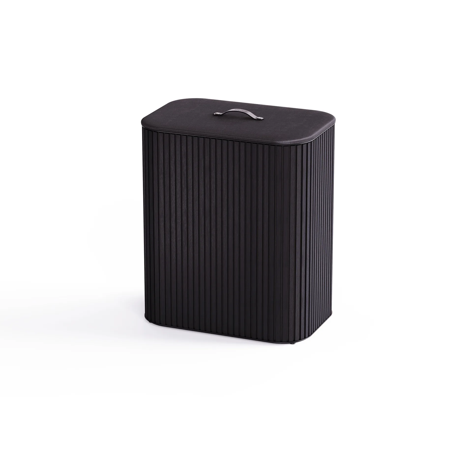 Tota Trio Luxe vasketøjskurv 90 L, Black Joseph Joseph