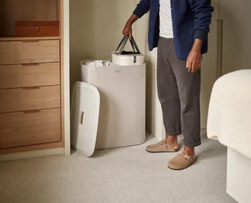 Tota vasketøjskurv 90 L - Ecru - Joseph Joseph