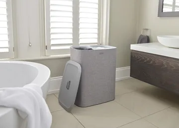 Tota vasketøjskurv 90 L - Grå - Joseph Joseph