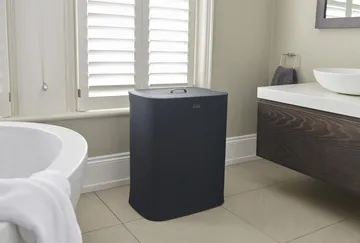 Tota vasketøjskurv 90 L - Sort - Joseph Joseph