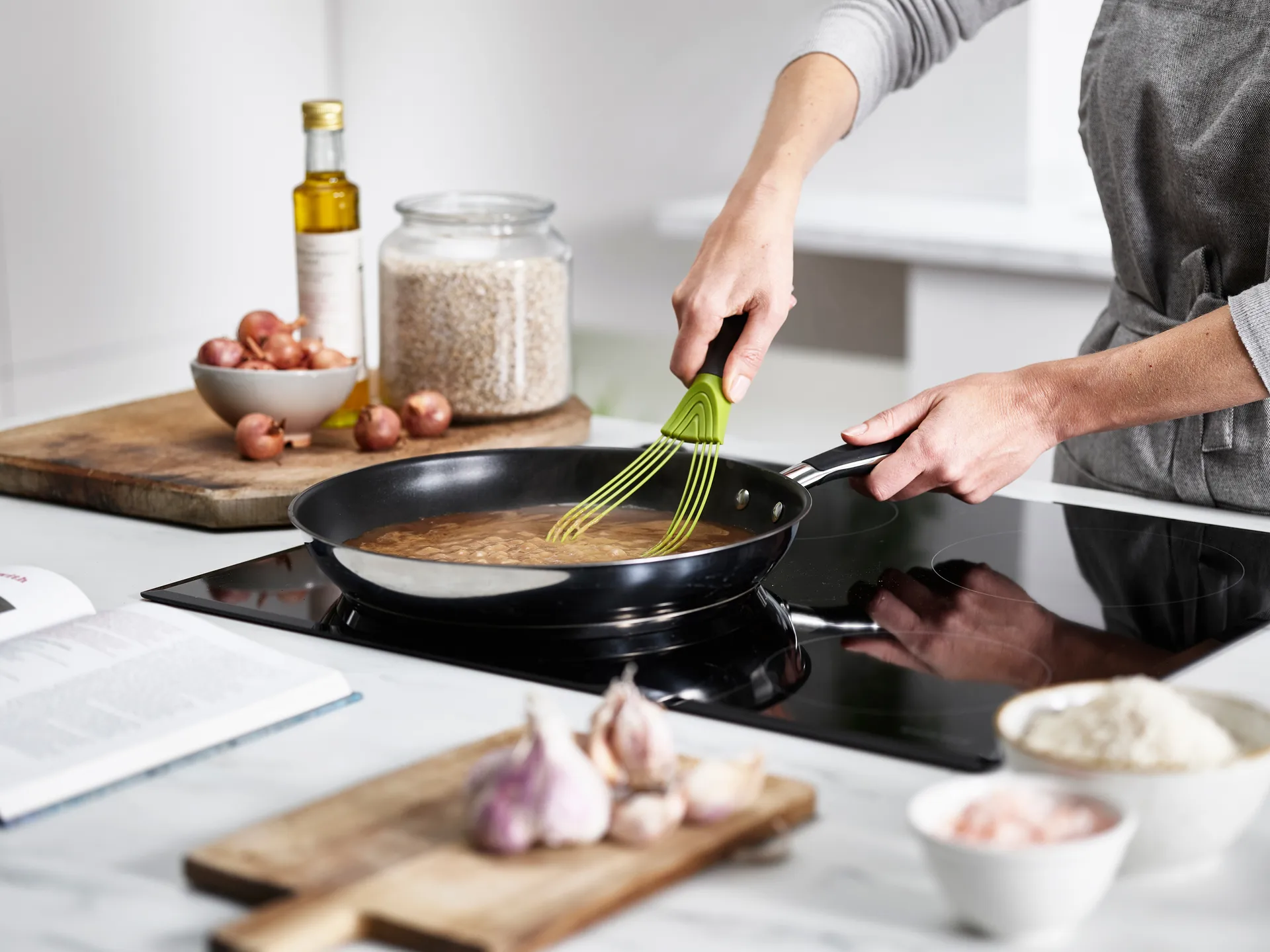 Twist 2-i-1 piskeris, Grøn-grå Joseph Joseph