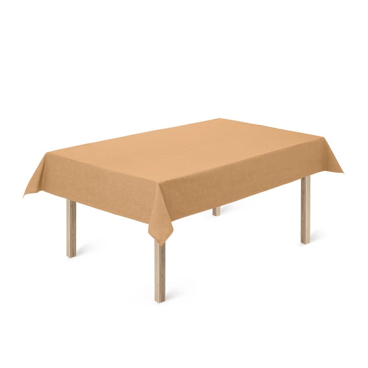 Basic bomuldsdug 150x270 cm - Okker - Juna