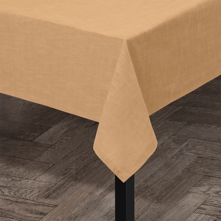 Basic bomuldsdug 150x270 cm - Okker - Juna