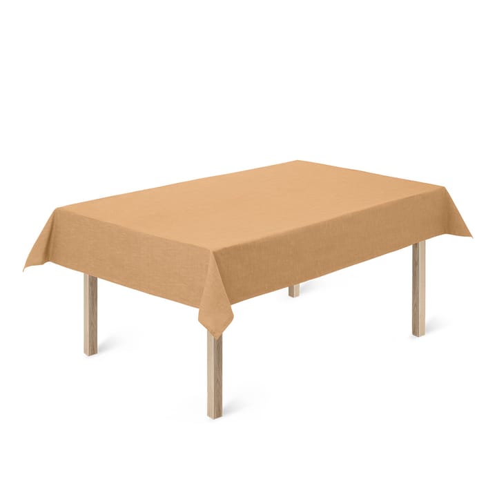 Basic bomuldsdug 150x320 cm - Okker - Juna