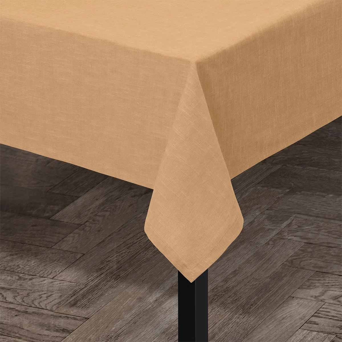 Basic bomuldsdug 150x320 cm, Okker Juna