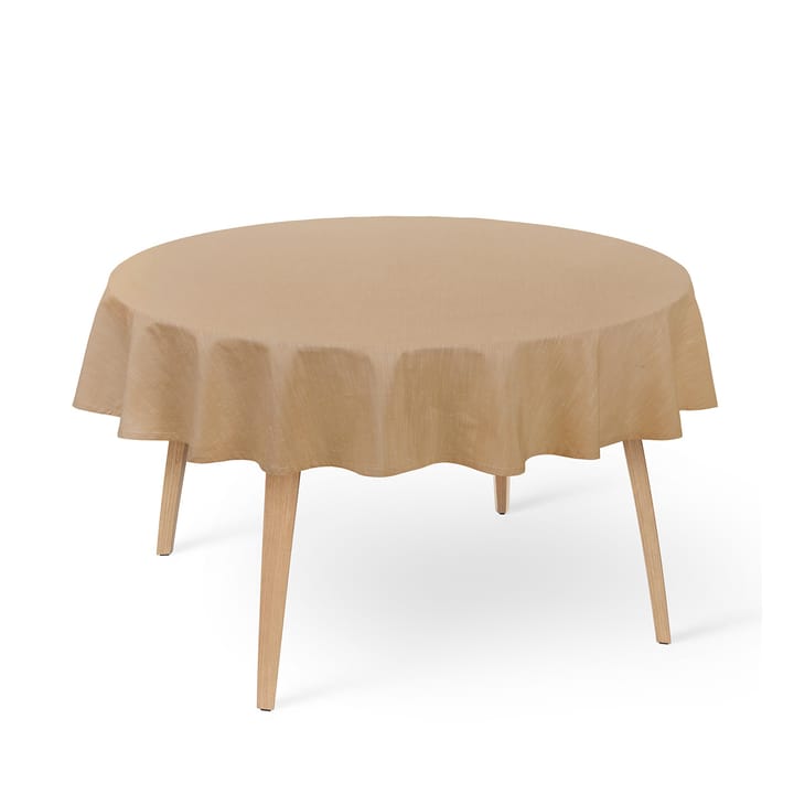 Basic bomuldsdug Ø170 cm - Okker - Juna