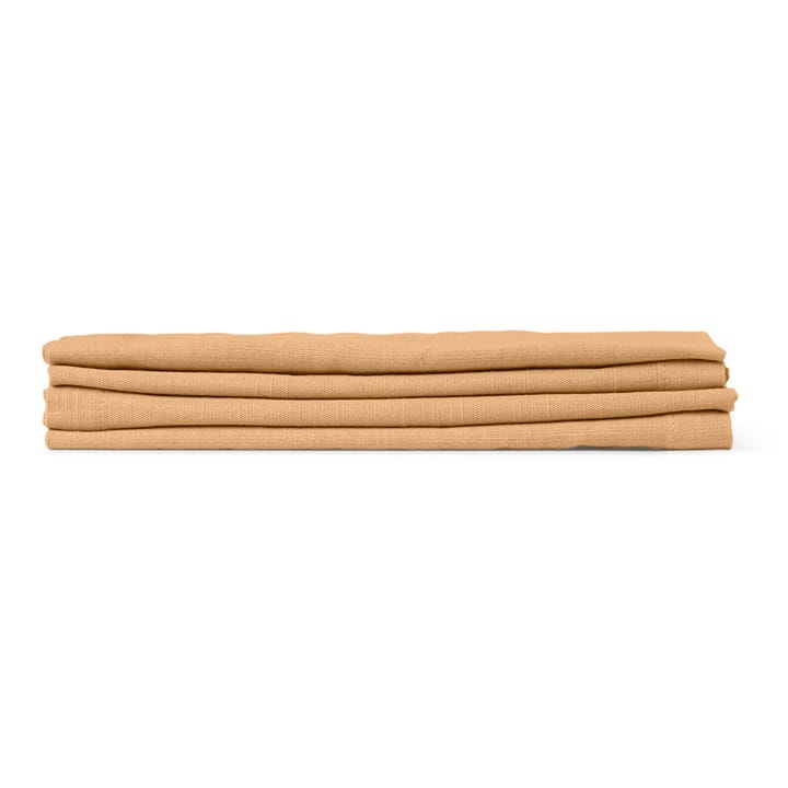 Basic stofservietter 4-pak, Okker Juna