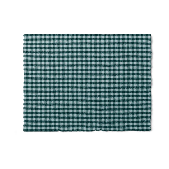 Bæk&Bølge pudebetræk 50x60 cm, Grøn-lyseblå Juna