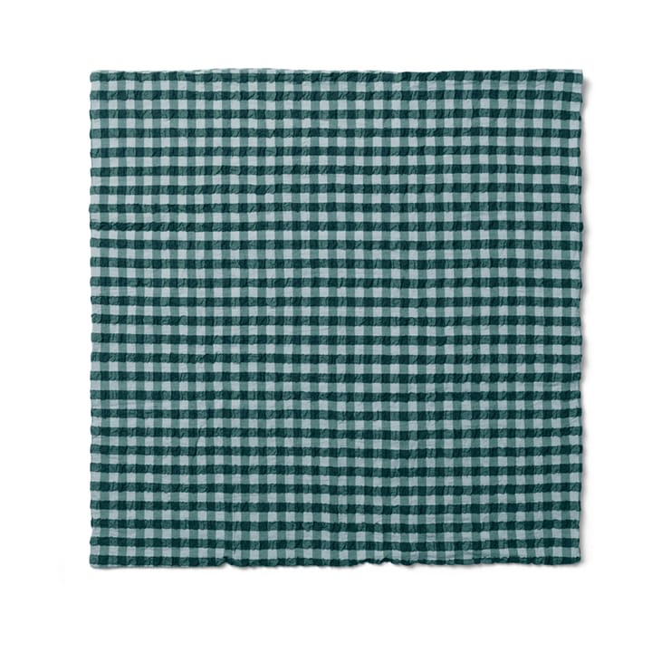 Bæk&Bølge pudebetræk 60x63 cm, Grøn-lyseblå Juna