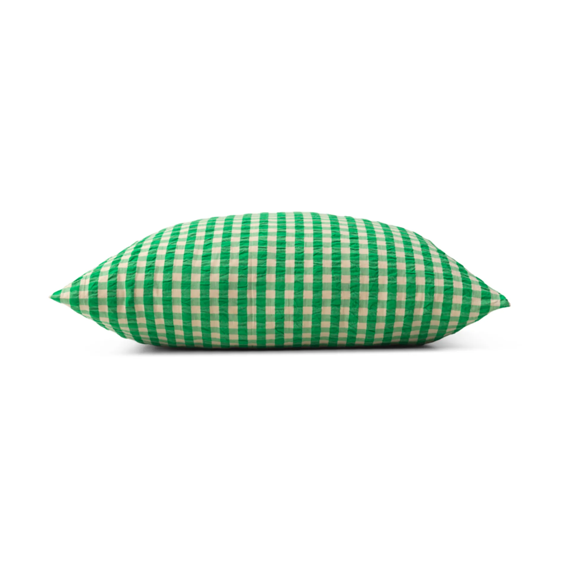 Bæk&Bølge pudebetræk 60x63 cm, Grøn/Sand Juna