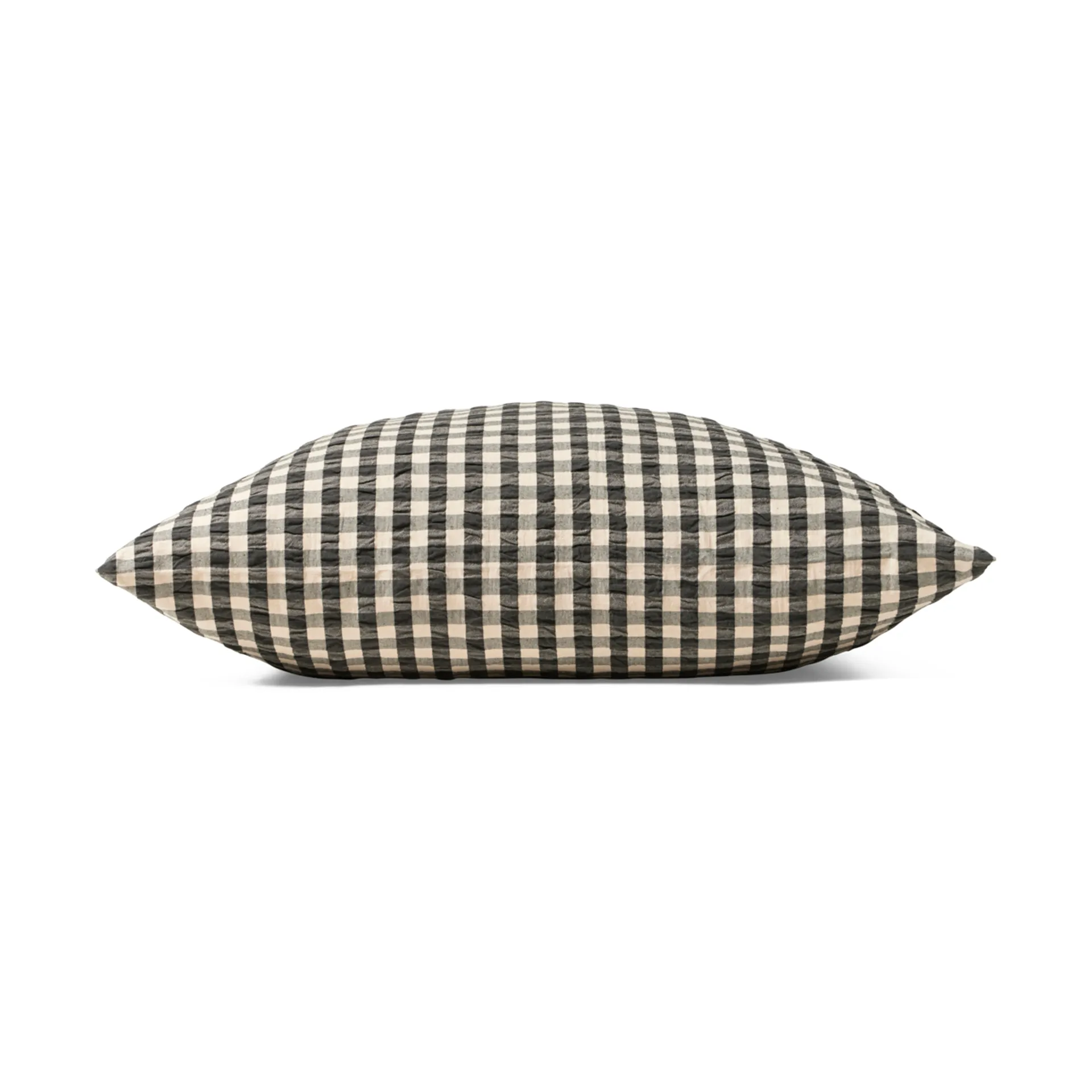 Bæk&Bølge pudebetræk 60x63 cm, Sort/Sand Juna