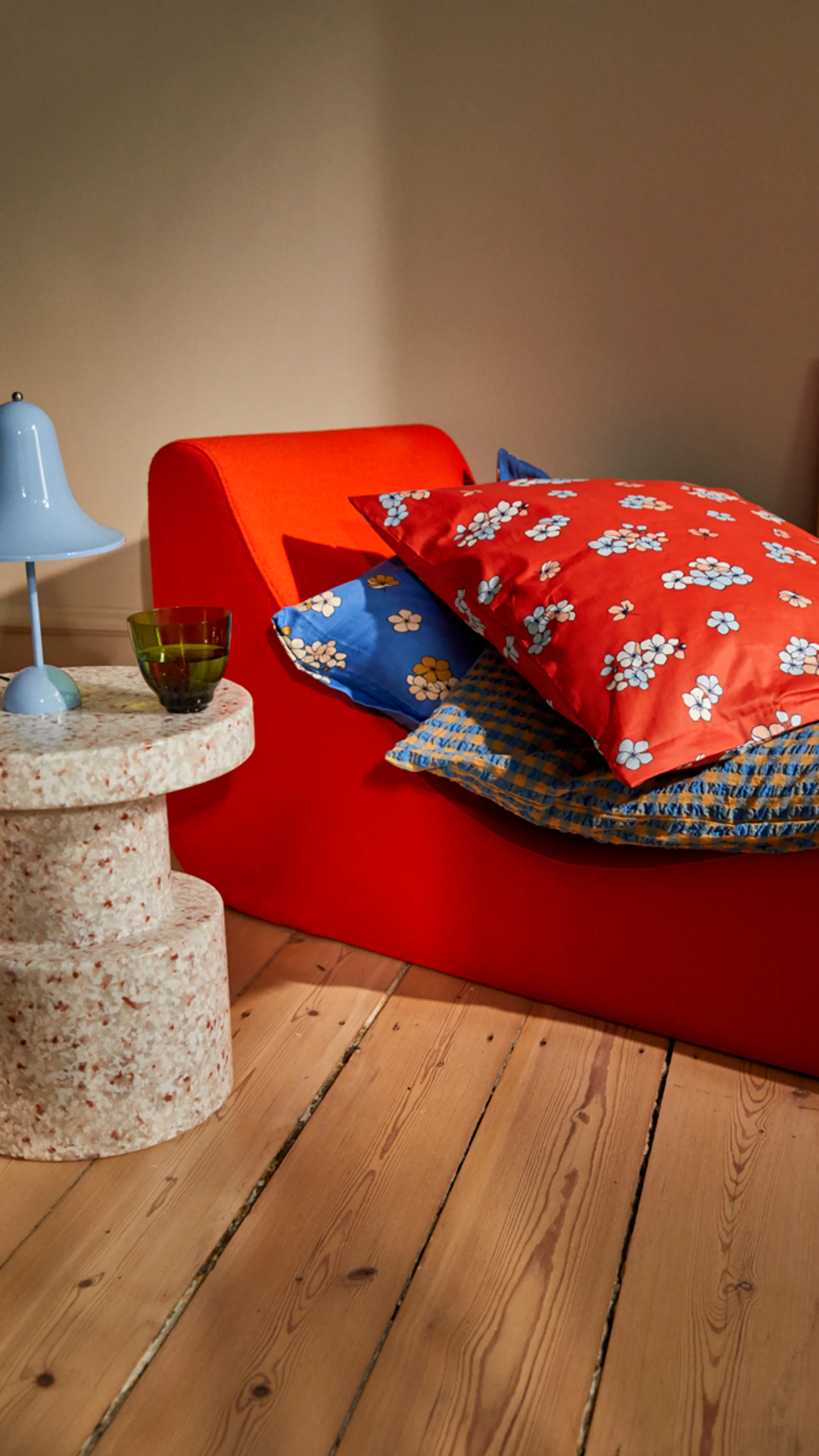 Grand Pleasantly pudebetræk 60x63 cm, Chili Juna