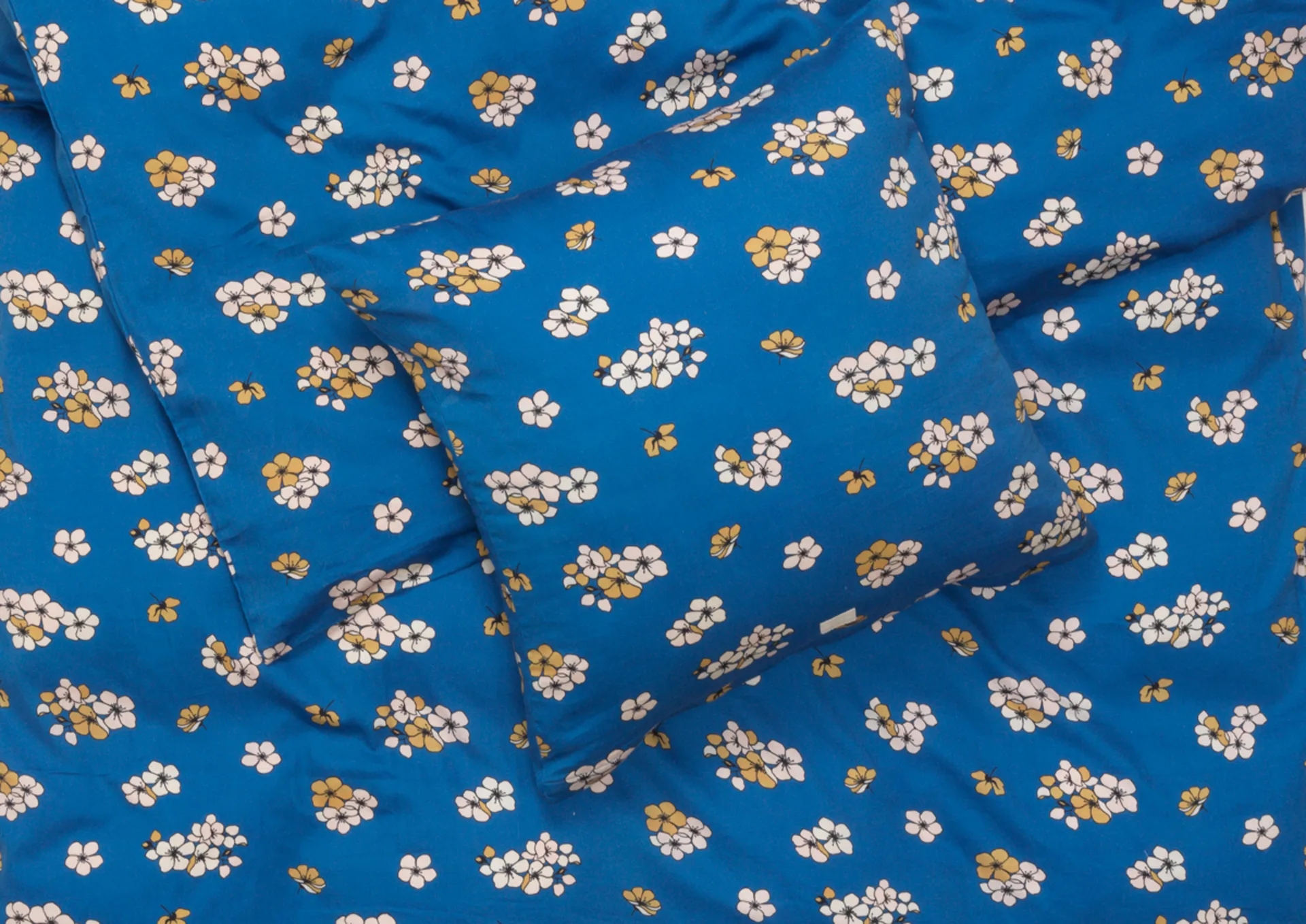 Grand Pleasantly sengesæt 140x220 cm, Blå Juna