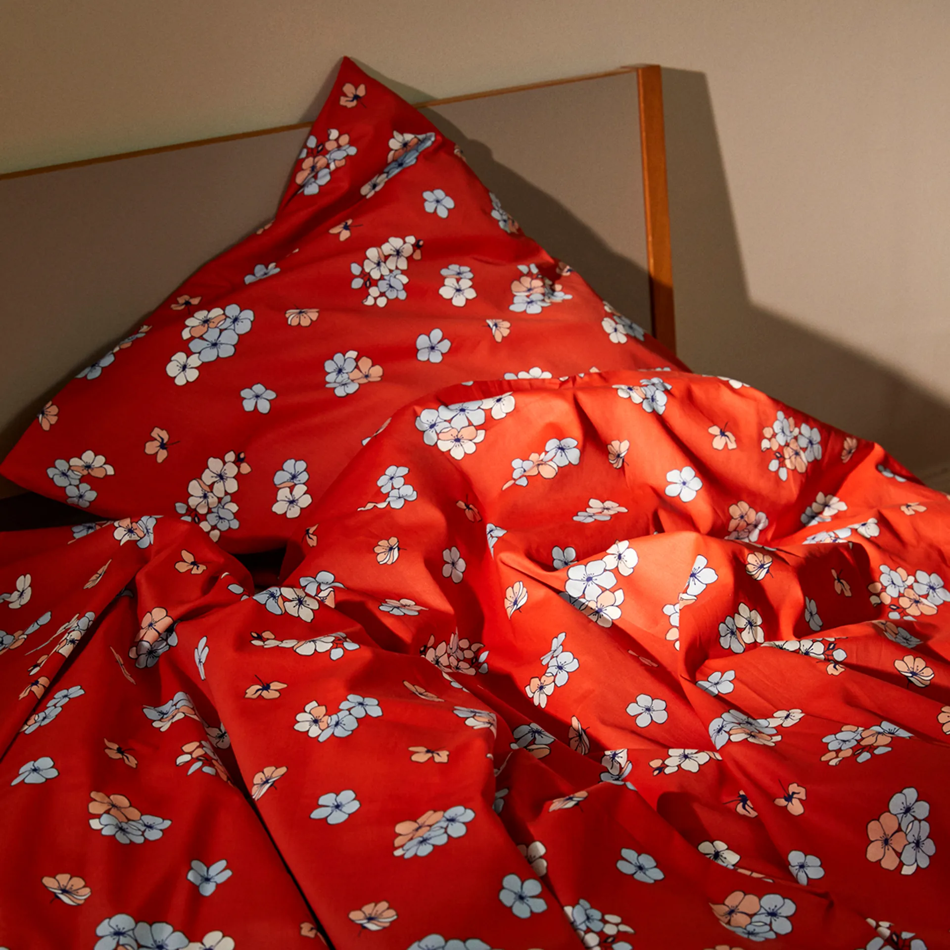 Grand Pleasantly sengesæt 140x220 cm, Chili Juna