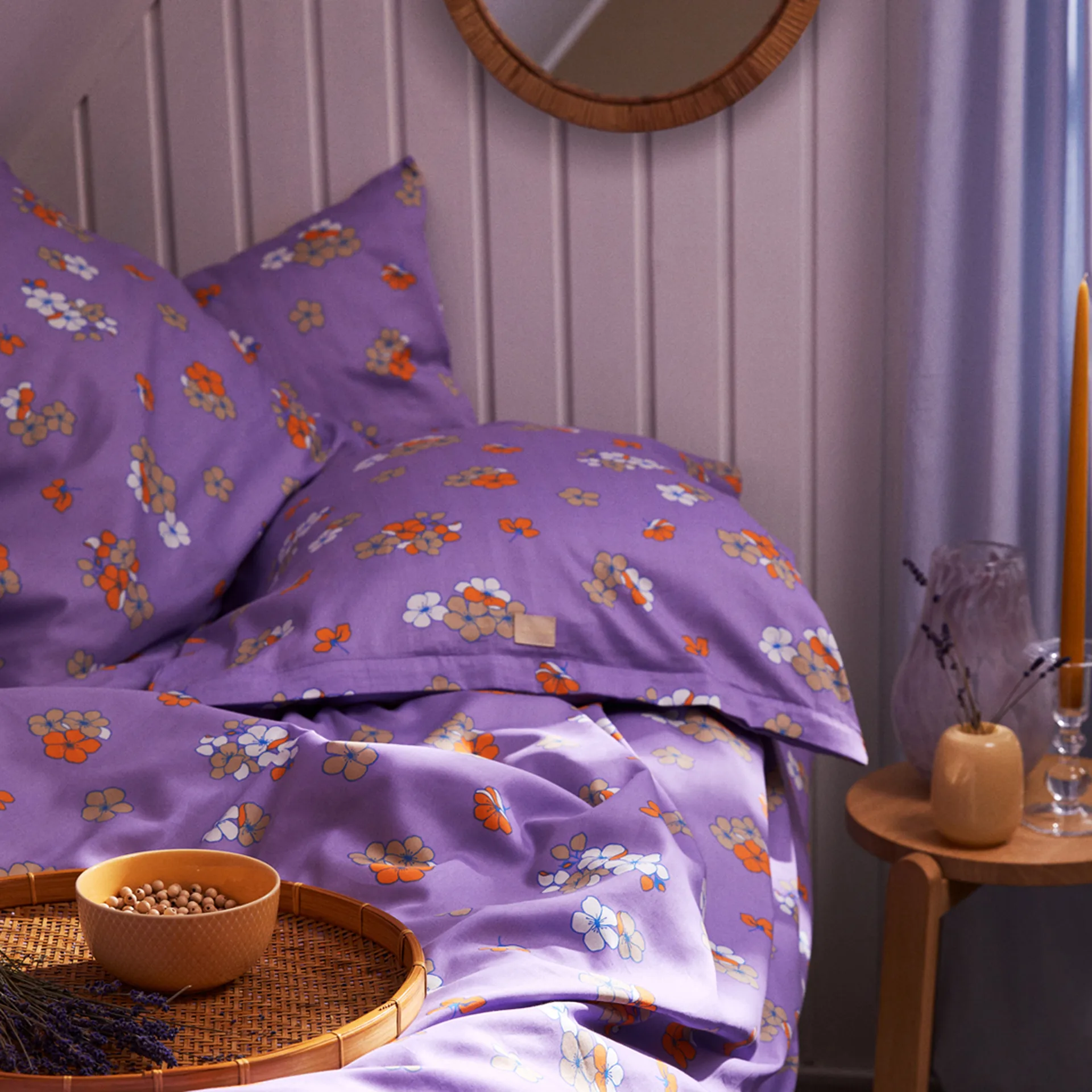 Grand Pleasantly sengesæt 140x220 cm, Lavendel Juna