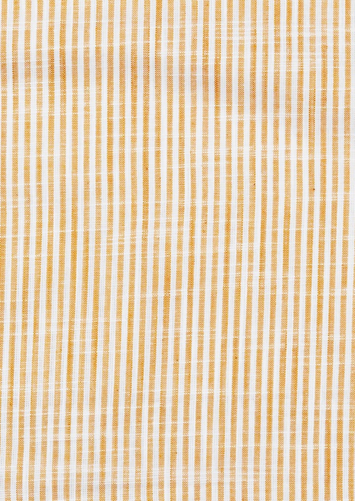 Monochrome Lines pudebetræk 60x63 cm, Okker/Hvid Juna
