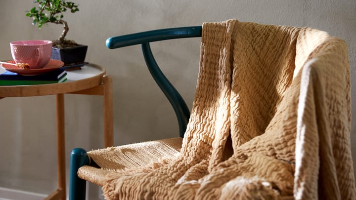 Reloved sengetæppe 240x260 cm, Sand Juna