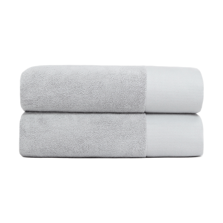 Juniper badehåndklæde 70x140 cm 2-pak - Stone Grey - Juniper