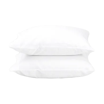 Juniper pudebetræk 50x90 cm 2-pak - Snow White - Juniper