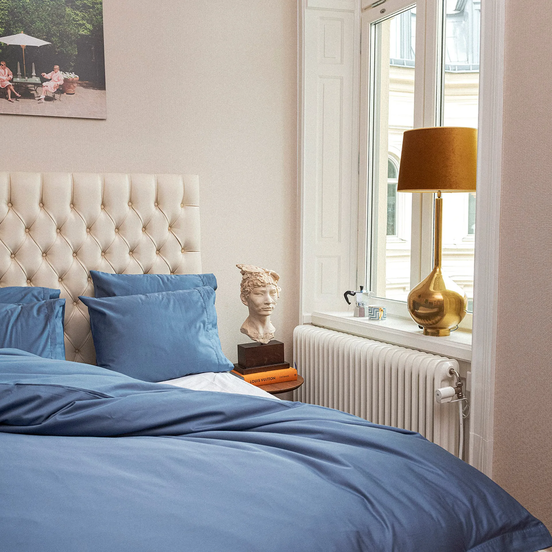 Juniper stræklagen 160x200 cm, North Sea Blue Juniper