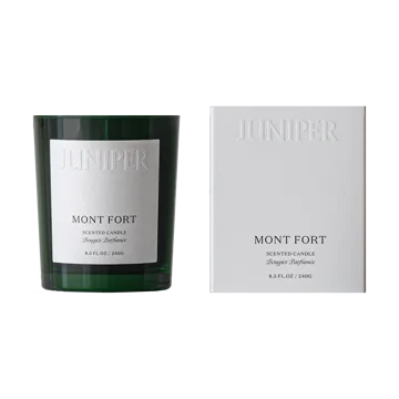 Mont Fort duftlys - 240 g - Juniper