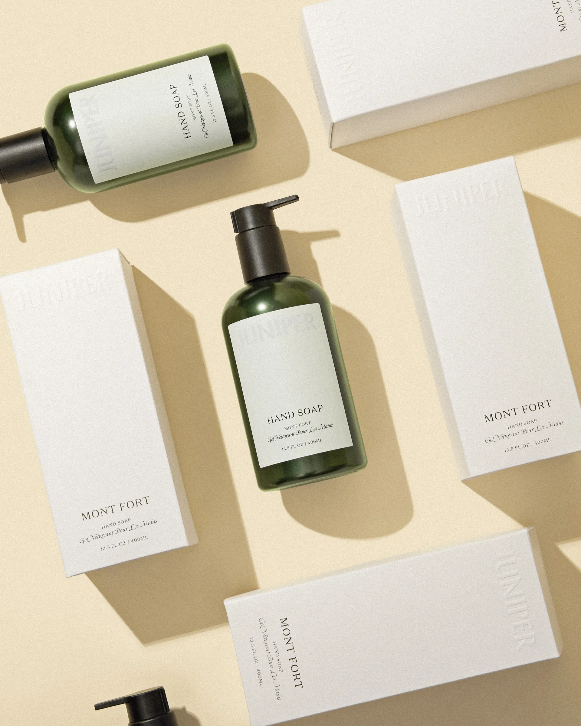 Mont Fort håndsæbe, 400 ml Juniper