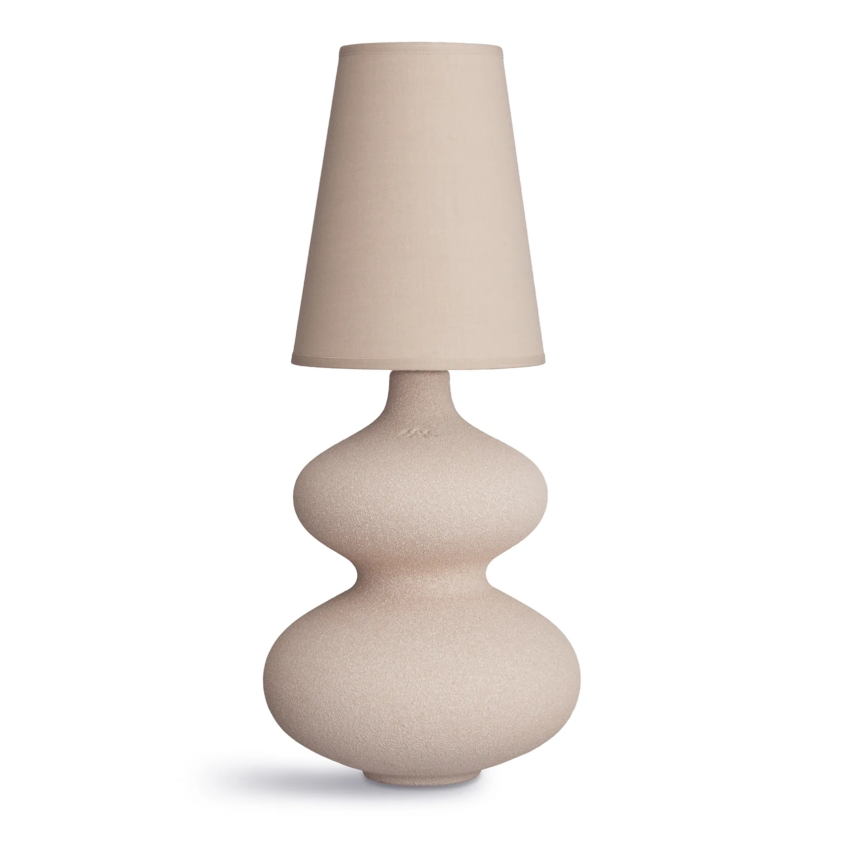 Balustre bordlampe 43,5 cm, Lyserød Kähler