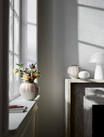 Canvas vase 15 cm - Lyserød-brun - Kähler