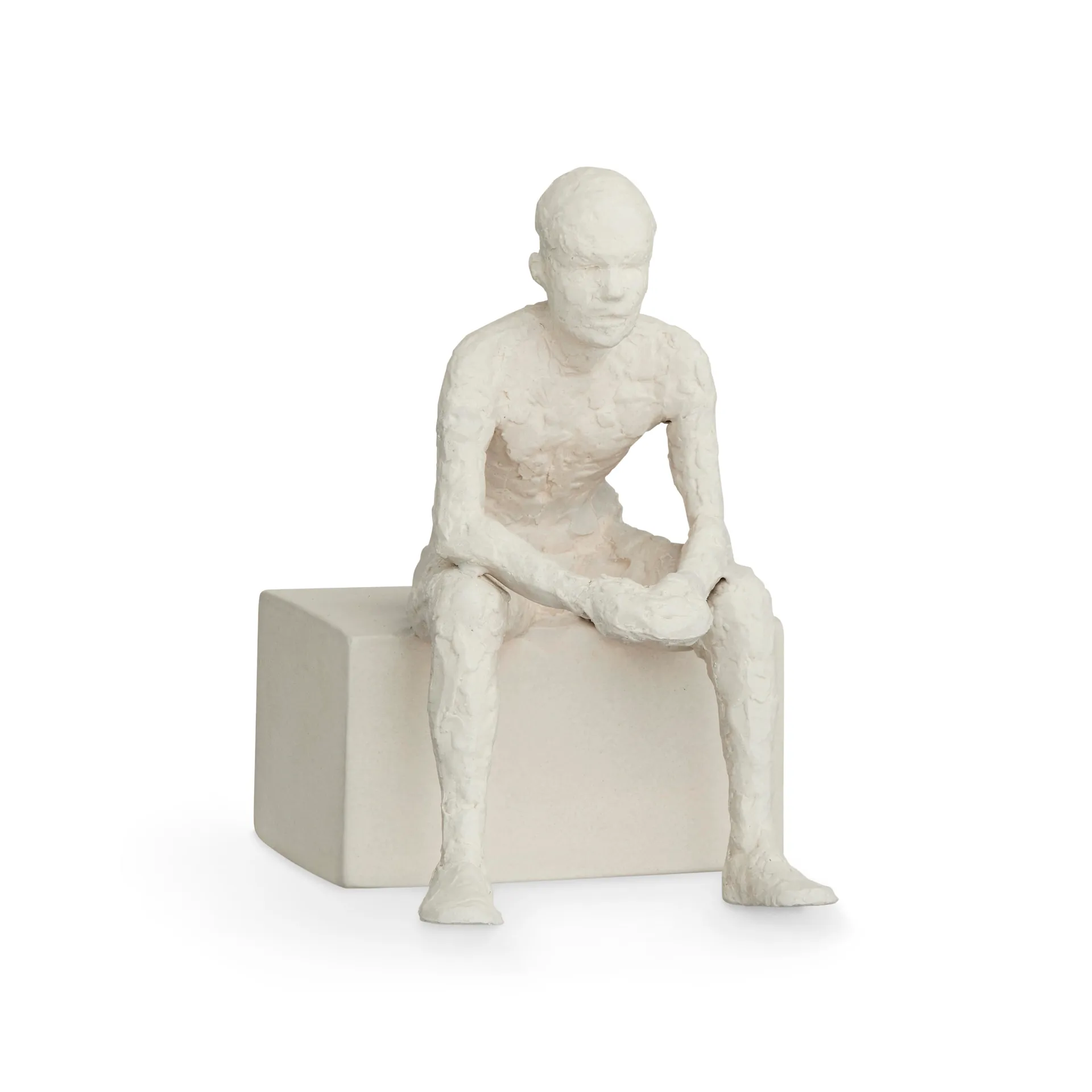 Character skulptur med budskab, The reflective one Kähler