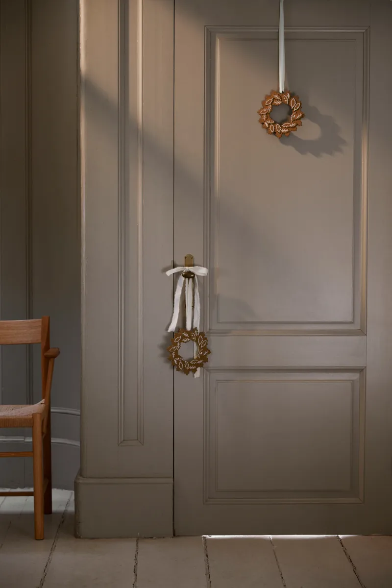 Gingerbread julekrans Ø18.5 cm, Brun Kähler