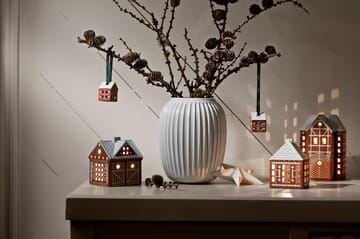 Gingerbread juleophæng 5 cm 2-pak - Brun - Kähler