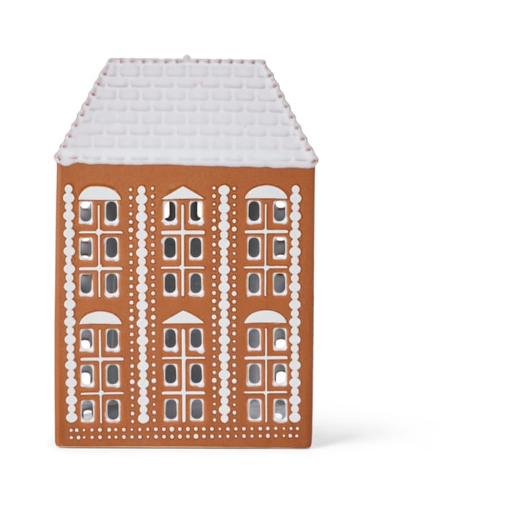 Gingerbread Lanterne stor 17 cm, Brun Kähler