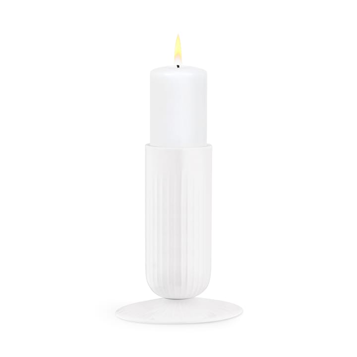Hammershøi bloklysestage 14,5 cm, Hvid Kähler