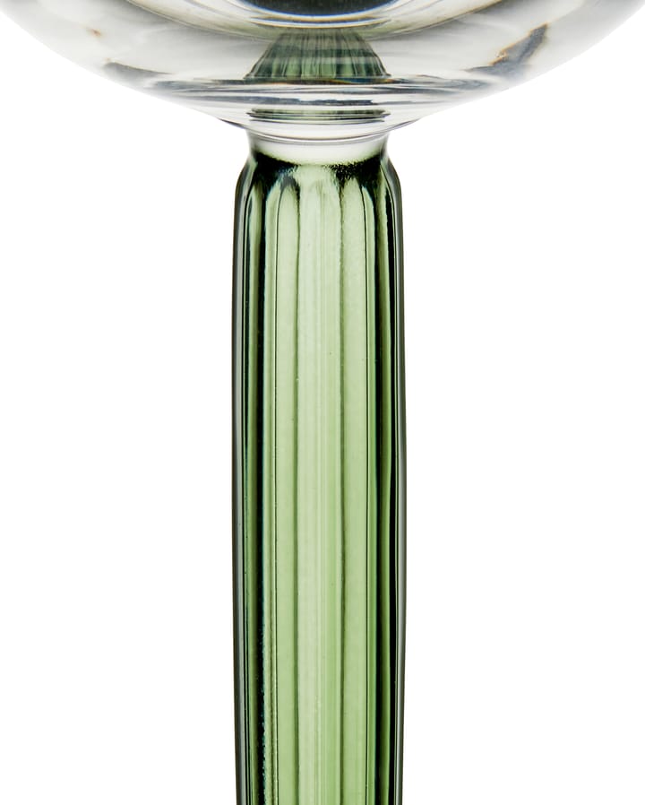 Hammershøi Champagneglas 24 cl 2-pak - Grøn - Kähler