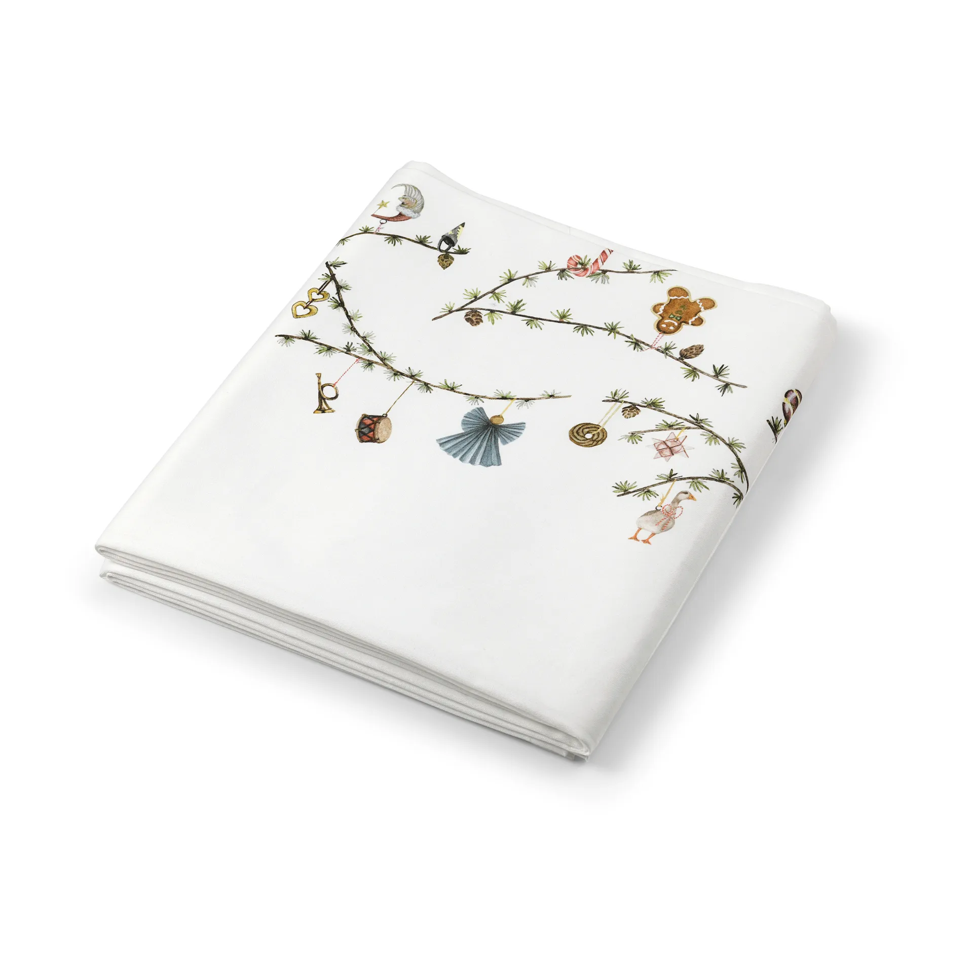 Hammershøi Christmas dug 150x270 cm, Hvid Kähler